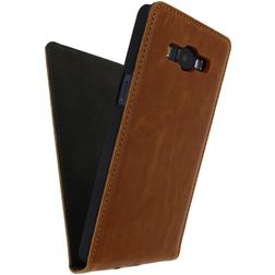 Mobilize Premium Magnet Samsung Galaxy A5 (2015) Étui à rabat - Marron