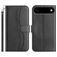 Mobigear S Line Housse iPhone Air Etui Porte-Monnaie - Noir