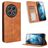 Mobigear Sensation Housse OnePlus 13 Etui Porte-Monnaie - Marron