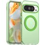 Mobigear Shockproof Coque Google Pixel 10 MagSafe Coque arrière Rigide - Vert
