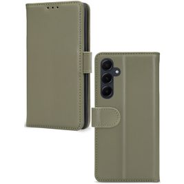 Mobilize Premium Gelly Wallet Housse Samsung Galaxy A55 Etui Porte-Monnaie - Vert