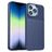 Mobigear Groove Coque iPhone 14 Pro Max Coque arrière en TPU Souple - Bleu