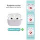 Mobigear Classic Coque Apple AirPods 3 Coque en Silicone Souple - Lavande