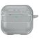 Mobigear Carbon Fiber Coque Apple AirPods 4 Thin Coque Rigide - Gris