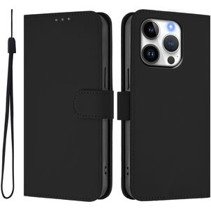 Mobigear Urban Wallet Housse iPhone 16 Pro Etui Porte-Monnaie - Noir