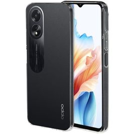 Mobiparts Classic Coque Transparente OPPO A38 Coque arrière en TPU Souple - Transparent