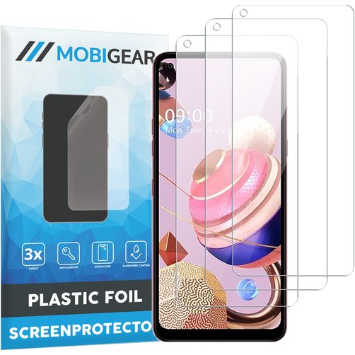 Mobigear LG K51s Protection d'écran Film - Compatible Coque (Lot de 3)