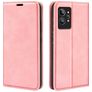 Mobigear Retro Slim Housse Realme GT2 Pro Etui Porte-Monnaie - Rose
