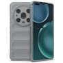 Mobigear Bumpy Coque HONOR Magic 4 Pro Coque arrière en TPU Souple - Gris