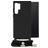 Mobilize Lanyard Gelly Samsung Galaxy S23 Ultra Coque avec cordon en TPU Souple - Noir