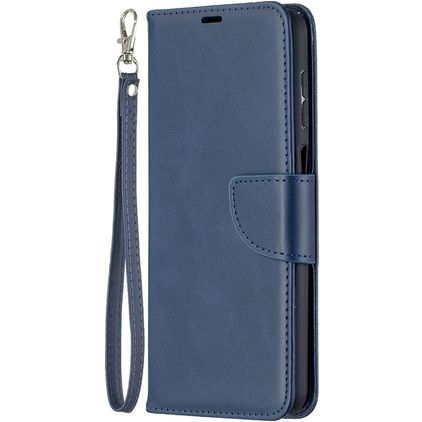 Mobigear Excellent Samsung Galaxy A12 Étui Portefeuille - Bleu