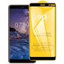 Mobigear Premium Nokia 3.1 Plus Verre trempé Protection d'écran - Compatible Coque - Noir