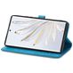 Mobigear Mandala Housse HONOR 70 Etui Porte-Monnaie - Bleu