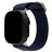 Mobilize Elastic Bracelet Nylon Apple Watch Bracelet élastique - 49/46/45/44 mm - Bleu