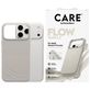 CARE by PanzerGlass Feature FLOW Coque iPhone 17 Pro Max MagSafe Coque arrière en Silicone Anti-Chocs - Vanilla