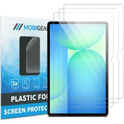 Mobigear Samsung Galaxy Tab S10 FE Plus Protection d'écran Film - Compatible Coque (Lot de 3)