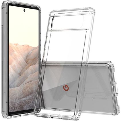 Mobigear Crystal Coque Transparente Google Pixel 6 Coque arrière Rigide - Transparent