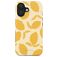 Burga Tough iPhone 16 Plastique rigide Coque arrière Antichoc - Lemon Tart