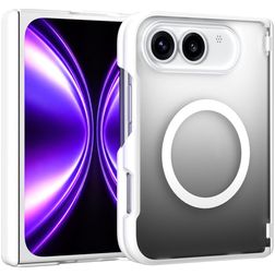 Mobigear Crystal iPhone Duo MagSafe Plastique rigide Coque arrière - Blanc