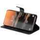 Mobigear Zipper Housse Samsung Galaxy S23 Ultra Etui Porte-Monnaie - Noir
