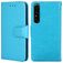 Mobigear Wallet Housse Sony Xperia 1 IV Etui Porte-Monnaie - Bleu