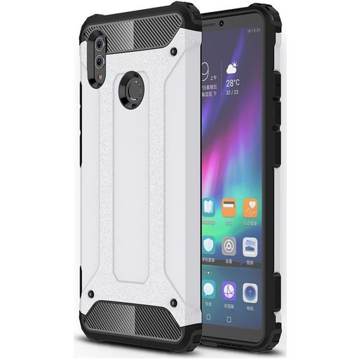 Mobigear Outdoor Coque HONOR Note 10 Coque arrière Rigide Anti-Chocs - Blanc