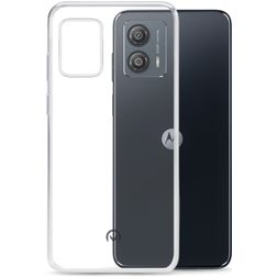 Mobilize Gelly Coque Transparente Motorola Moto G53 5G Coque arrière en TPU Souple - Transparent