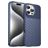 Mobigear Groove Coque iPhone 16 Pro Max Coque arrière en TPU Souple - Bleu