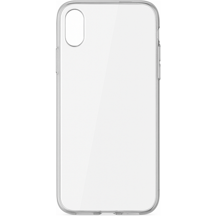 Mobigear Ultra Thin Coque Transparente iPhone X Coque arrière en TPU Souple Extra-fin - Transparent