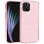 Mobigear Glitter Coque iPhone 12 Pro Max Coque arrière Rigide - Rose