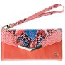Mobilize Gelly Velvet Samsung Galaxy A30s Détachable 2in1 Pochette - Coral Snake