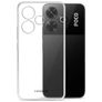 Mobilize Gelly Transparent POCO M6 TPU souple Coque arrière - Transparent