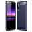 Mobigear Brushed Slim Coque Sony Xperia 10 II Coque arrière en TPU Souple - Bleu