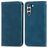 Mobigear Retro Slim Samsung Galaxy S21 FE Étui Portefeuille - Bleu