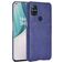 Mobigear Croco OnePlus Nord N10 5G Plastique rigide Coque arrière - Bleu