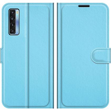 Mobigear Classic Housse TCL 20L Etui Porte-Monnaie - Bleu