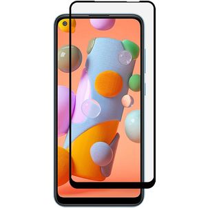 Mobigear Premium Samsung Galaxy A11 Verre trempé Protection d'écran - Compatible Coque - Noir