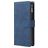Mobigear Zipper Housse Samsung Galaxy A71 Etui Porte-Monnaie - Bleu