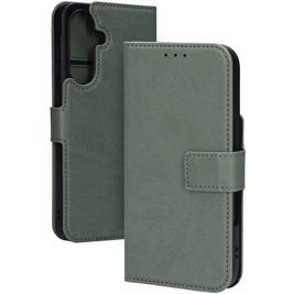 Mobiparts Classic Wallet Housse Samsung Galaxy A36 MagSafe Etui - Stone Green