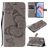 Mobigear Butterfly Housse OPPO Reno 4 Etui Porte-Monnaie - Gris