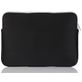 Mobigear Double Zipper Pochette Ordinateur portable en Neoprène 12 Pouces Housse ordinateur - Noir