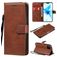 Mobigear Premium iPhone 12 Pro Étui Portefeuille - Marron