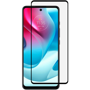 Mobigear Premium Motorola Moto G60s Verre trempé Protection d'écran - Compatible Coque - Noir