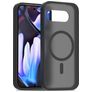 Mobigear Shockproof Coque Google Pixel 9a MagSafe Coque arrière Rigide - Noir