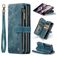 Caseme C30 Housse Samsung Galaxy Z Fold 4 Etui Porte-Monnaie - Bleu