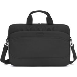 Mobilize Water Resistant Sac à bandoulière Ordinateur portable 17.3 Pouces Sacoche ordinateur - Noir