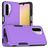 Mobigear Heavy Armor Coque Samsung Galaxy A26 Coque arrière Rigide Anti-Chocs - Violet