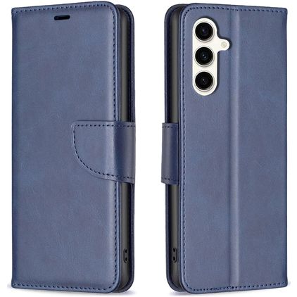 Mobigear Excellent Samsung Galaxy S24 FE Étui Portefeuille - Bleu