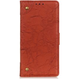 Mobigear Ranch Housse Samsung Galaxy A90 Etui Porte-Monnaie - Marron