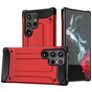 Mobigear Outdoor Coque Samsung Galaxy S24 Ultra Coque arrière Rigide Anti-Chocs - Rouge